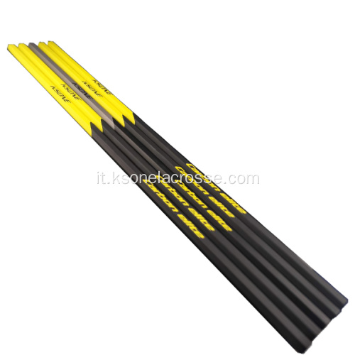Bastone Lacrosse in fibra di carbonio personalizzato